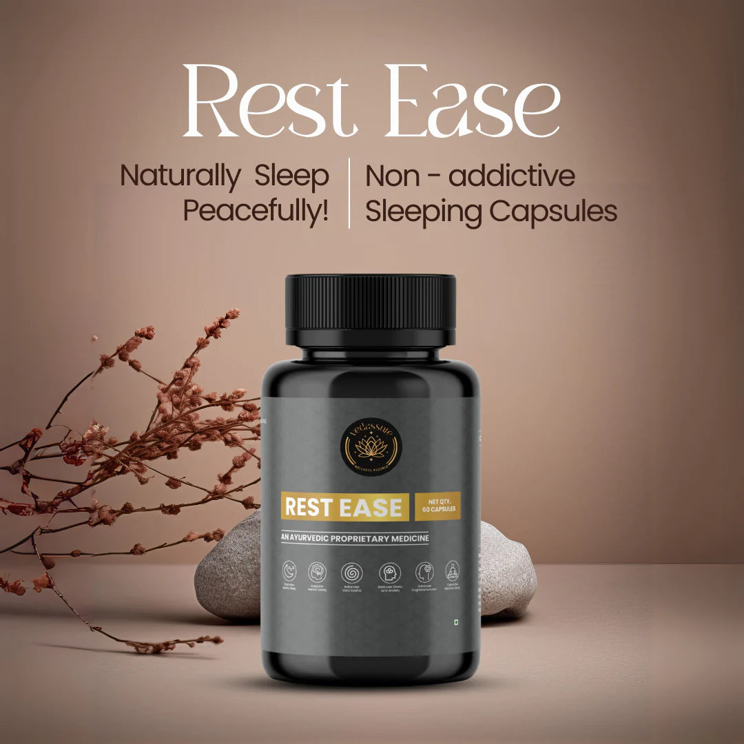 Marine Collagen Powder & Vedassure Rest Ease Capsules Combo